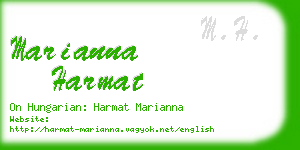 marianna harmat business card